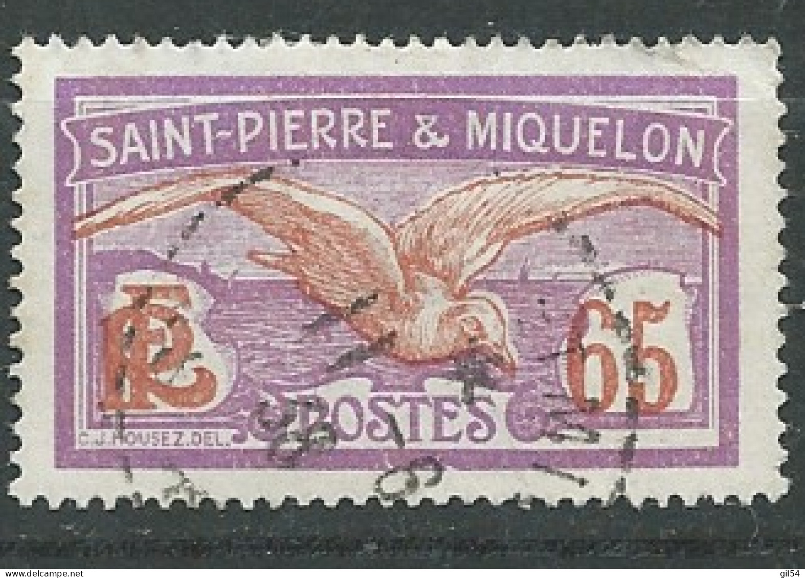 Saint Pierre Et Miquelon )  - Yvert N° 117 Oblitéré       -  Ax 15841 - Used Stamps