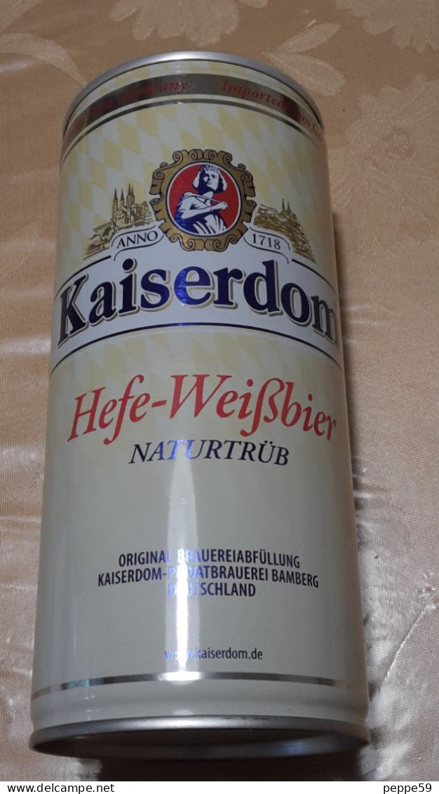 Lattina Italia - Birra Kaiserdom Hefe-WeiBbier Da 1 Litro -  ( Vuota ) - Lattine