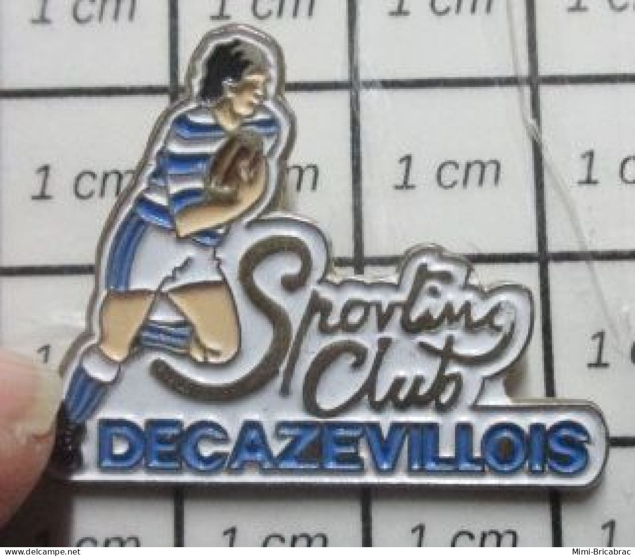 413B Pins Pin's / Rare & Belle Qualité  SPORTS / CLUB DE RUGBY SPORTING DECAZEVILLOIS - Rugby