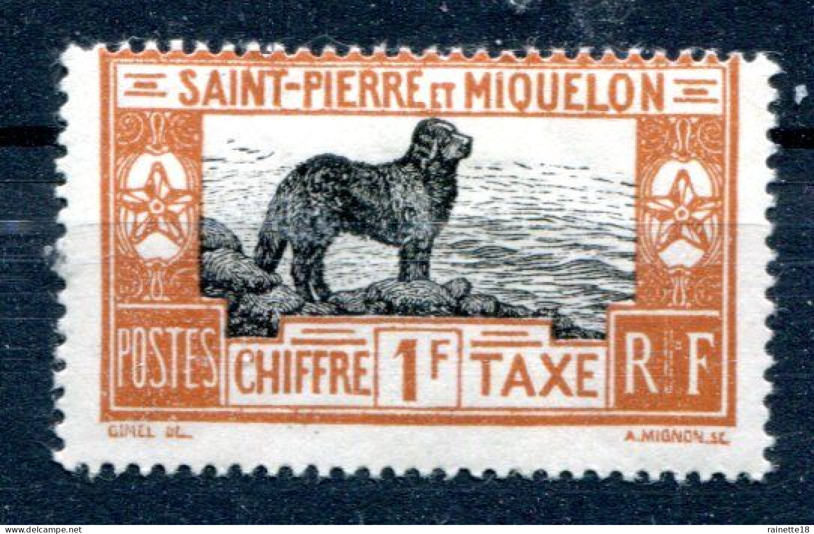 Saint Pierre Et Miquelon         Taxe      N° 29 * - Portomarken