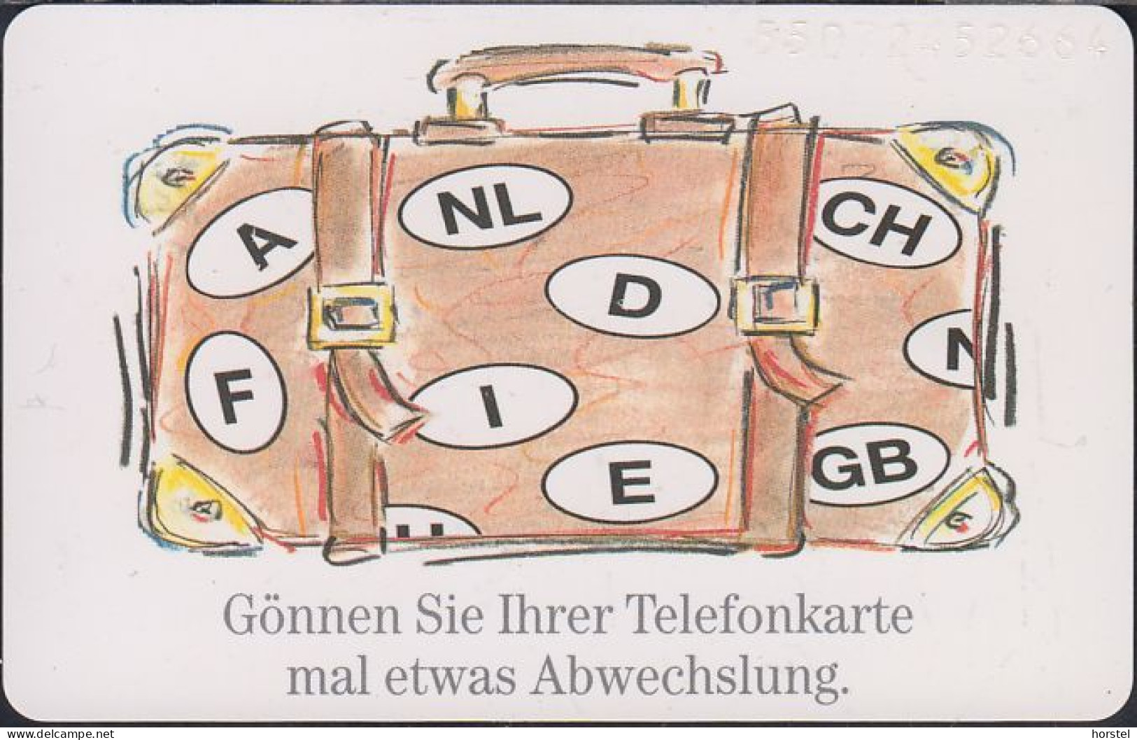 GERMANY PD2/95 - Reisekoffer - Stanznummer 5507 - Modul 32 - P & PD-Series: Schalterkarten Der Dt. Telekom