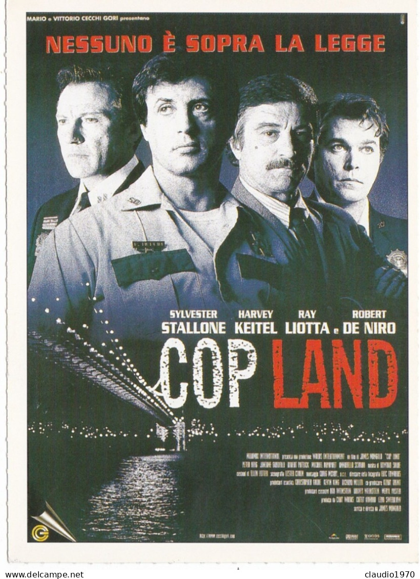CINEMA - COP LAND - 1997 - PICCOLA LOCANDINA CM. 14X10 - Publicité Cinématographique