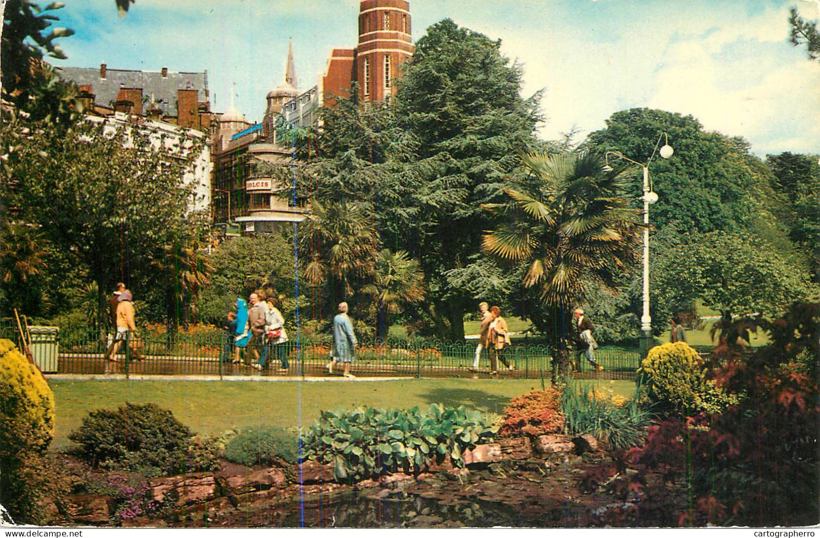 United Kingdom England Bournemouth Lily Pond - Bournemouth (from 1972)