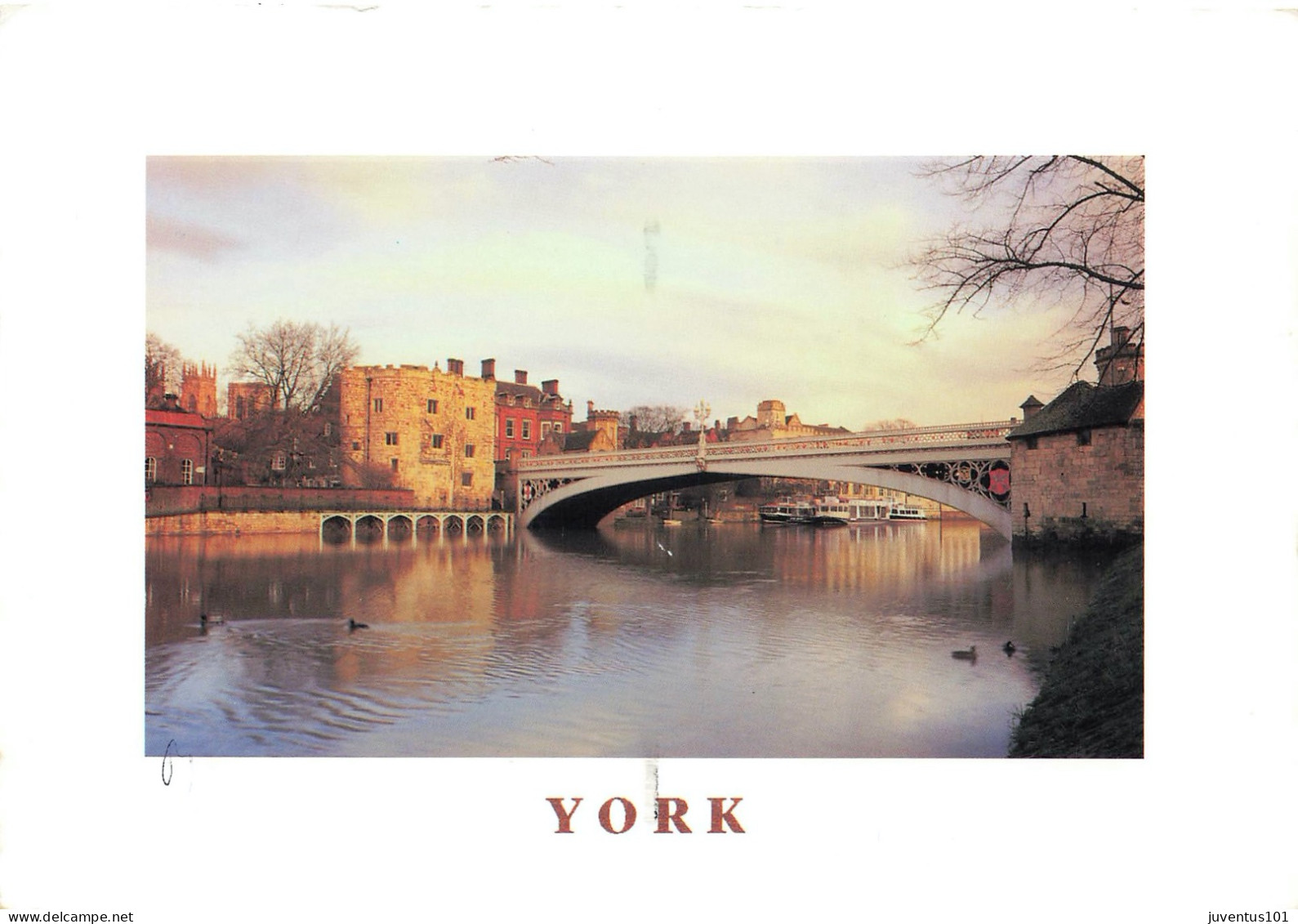 CPSM Format Spéciale-Greetings From York-Beau Timbre       L2590 - York