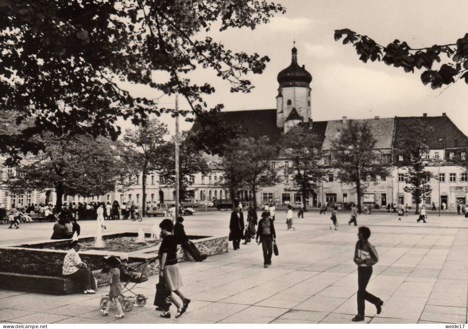 05345 - MARIENBERG - Blick Auf Den Marktplatz - Marienberg