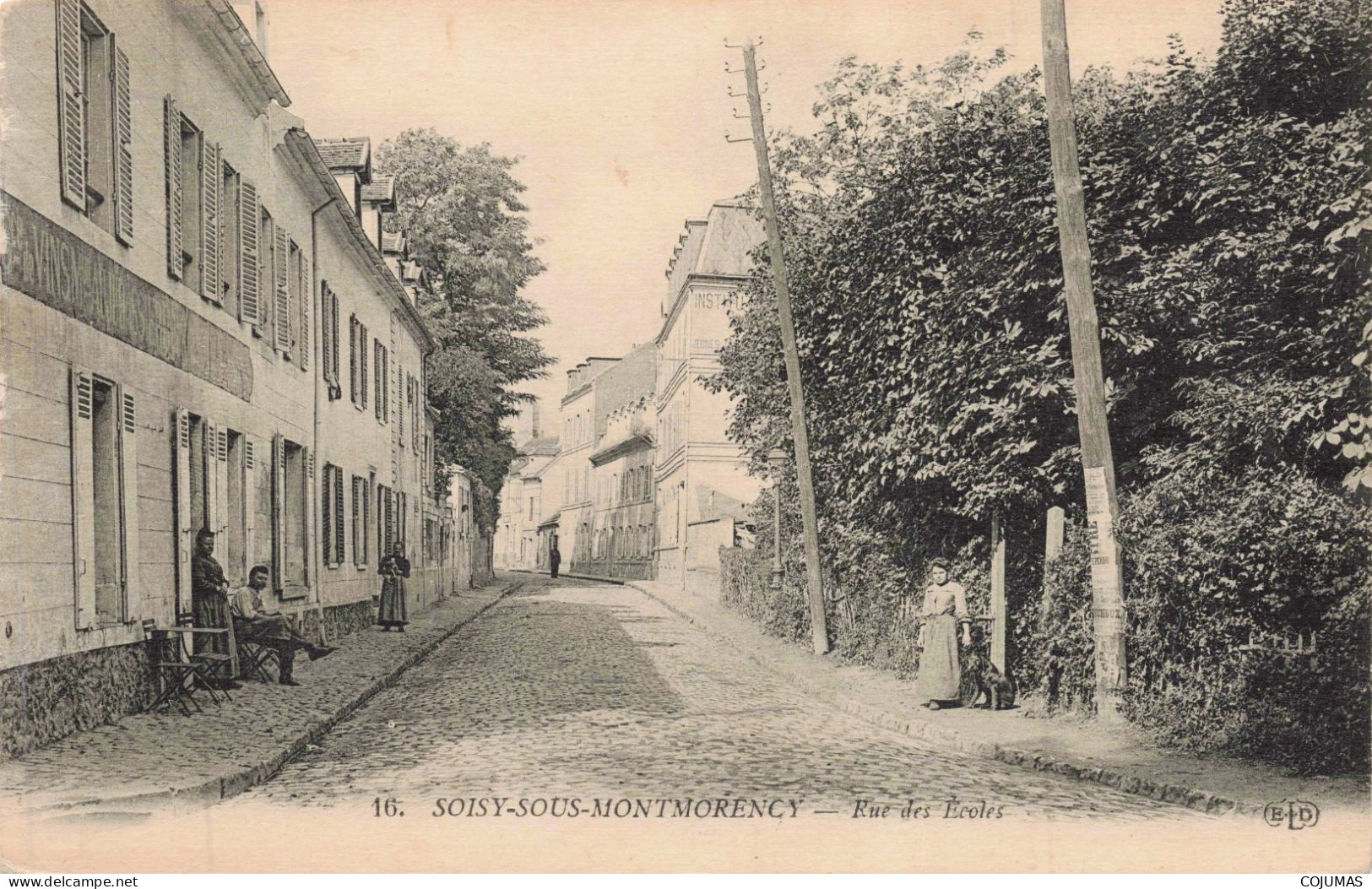 95 - SOISY SOUS MONTMORENCY _S25740_ Rue Des Ecoles - Soisy-sous-Montmorency