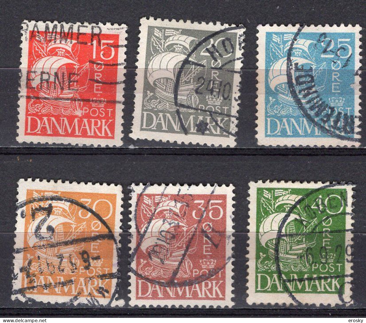 L4374 - DANEMARK DENMARK Yv N°181/86 - Gebraucht