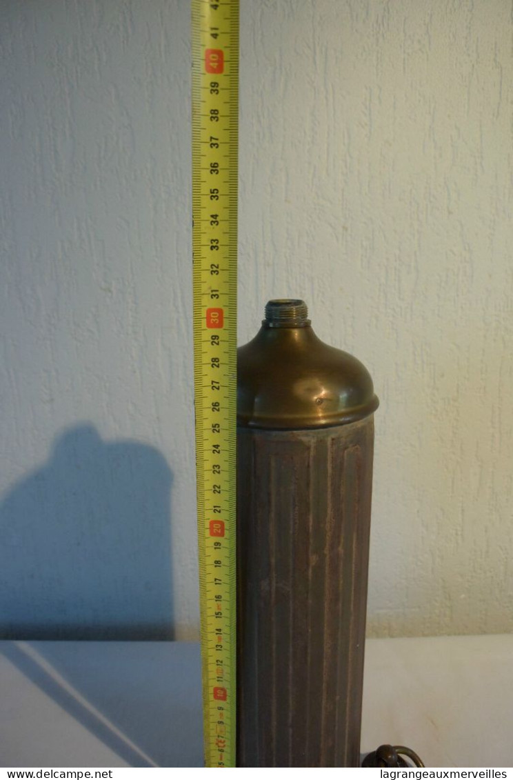 C15 Très Ancienne Bouillotte En Cuivre Old Copper Hot Water Bottle - Rame