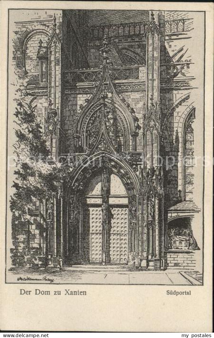 41549819 Xanten Dom Suedportal Xanten - Xanten