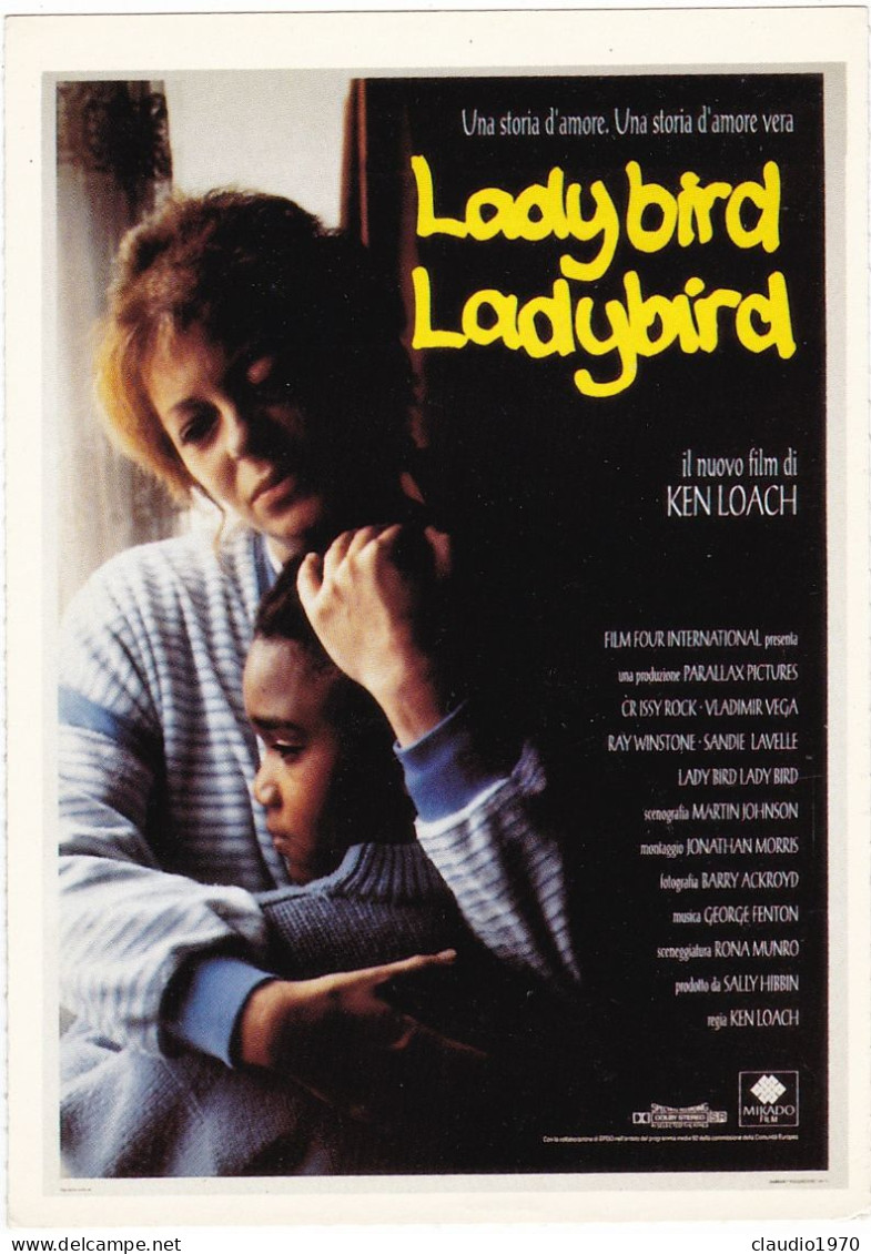 CINEMA - LADYBIED, LADYBIRD - 1993 - PICCOLA LOCANDINA CM. 14X10 - Werbetrailer