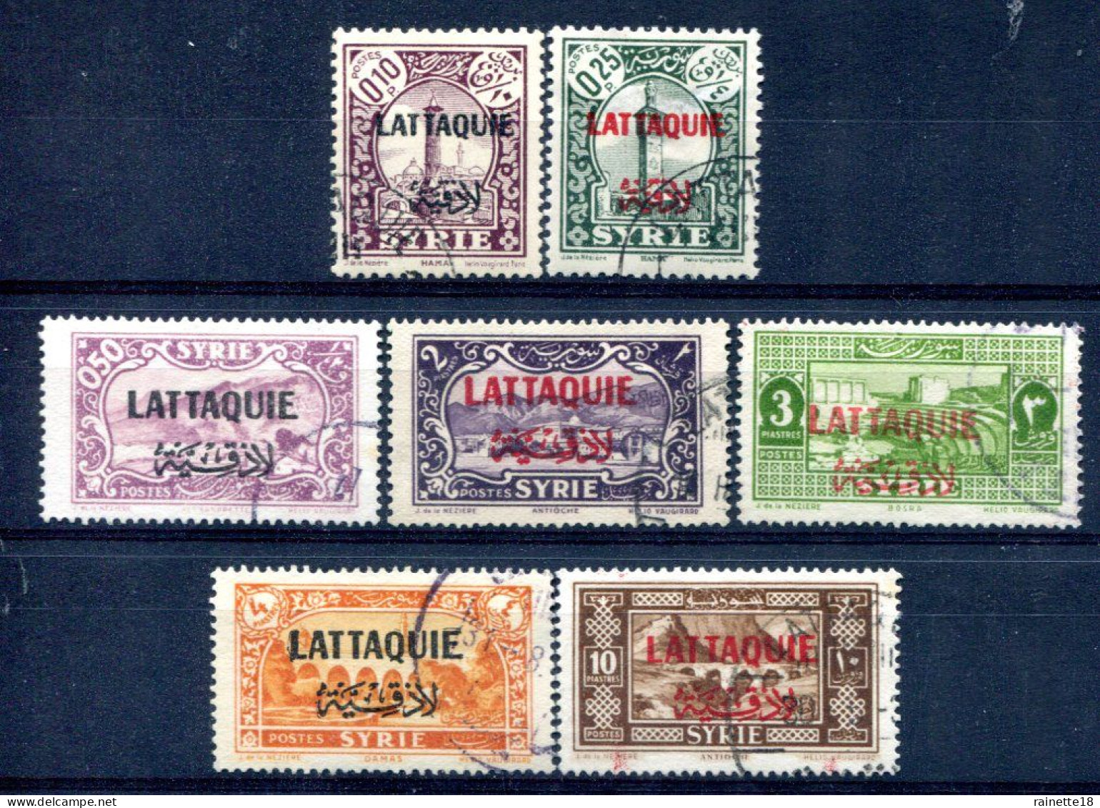 Lattaquié    Divers Oblitérés - Used Stamps