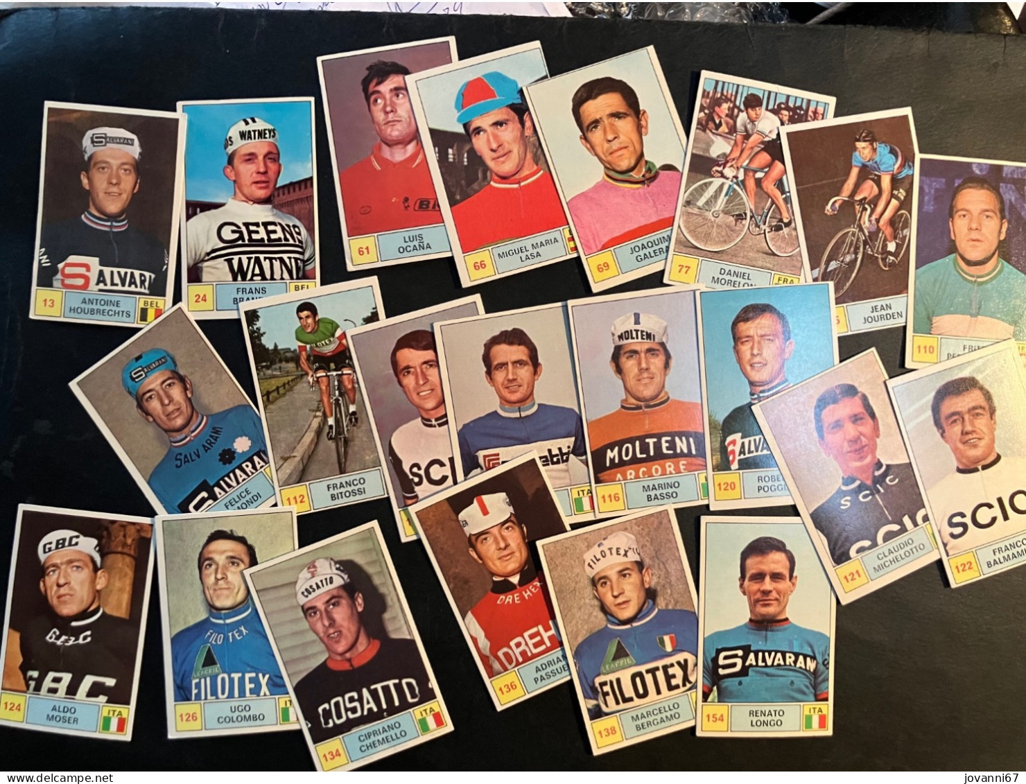 Panini Sprint 71 - 42 Cards  - Cyclisme - Ciclismo -wielrennen - Cyclisme