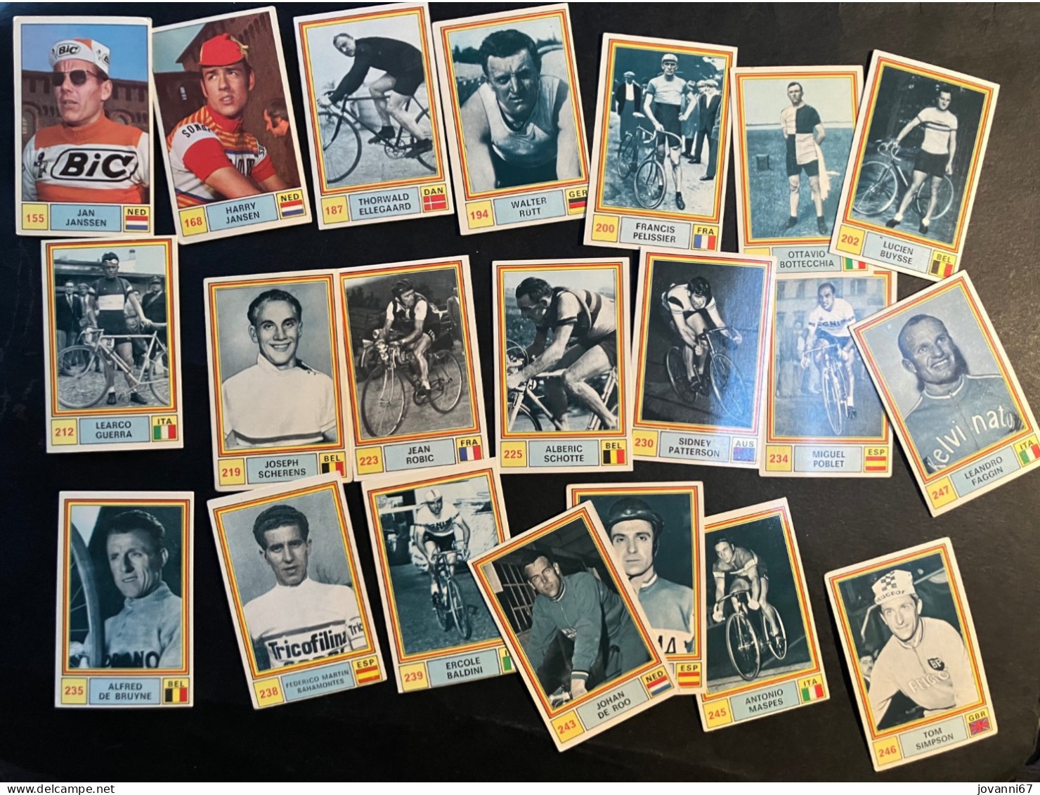 Panini Sprint 71 - 42 Cards  - Cyclisme - Ciclismo -wielrennen - Cyclisme