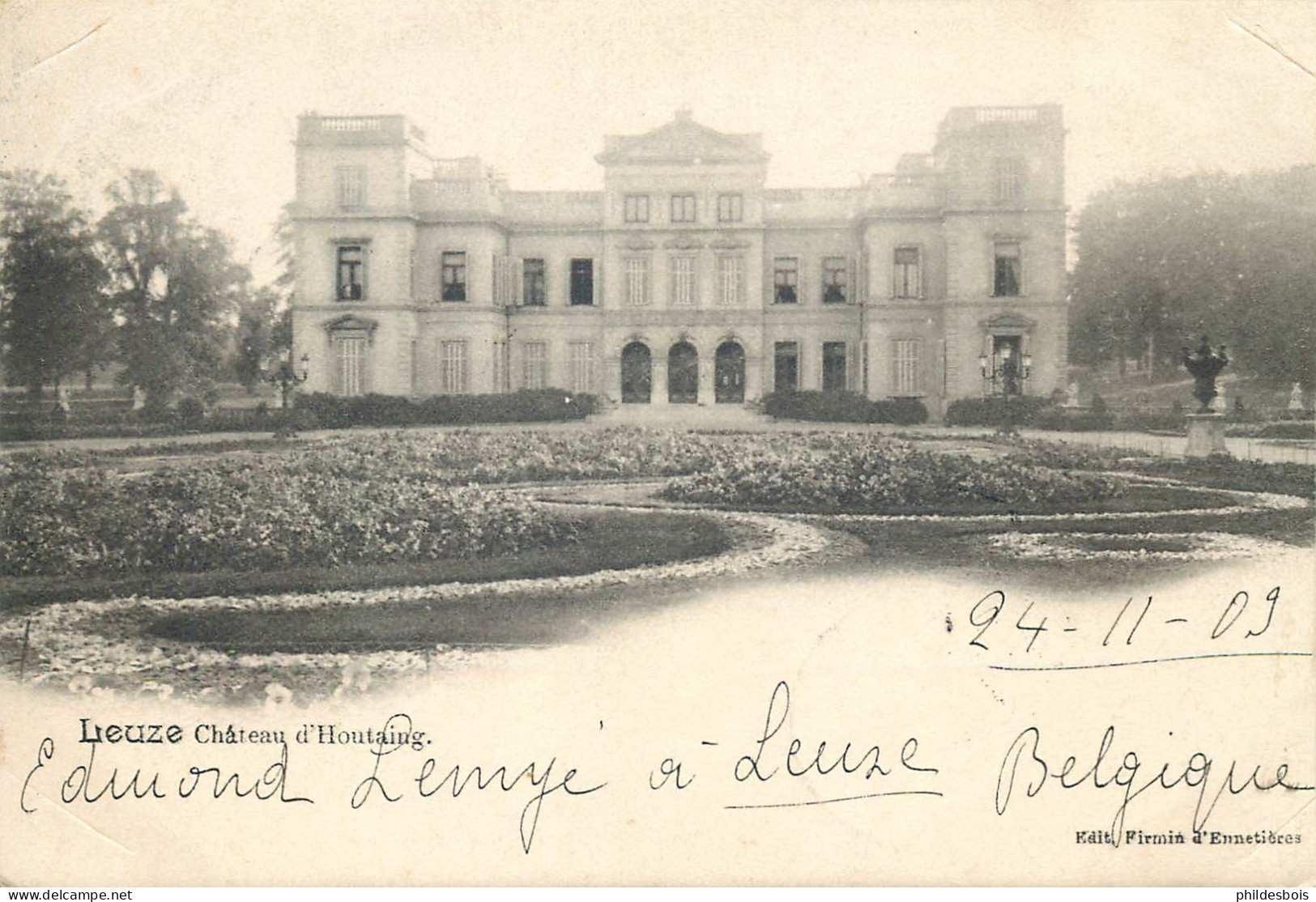 BELGIQUE  LEUZE  Chateau - Leuze-en-Hainaut