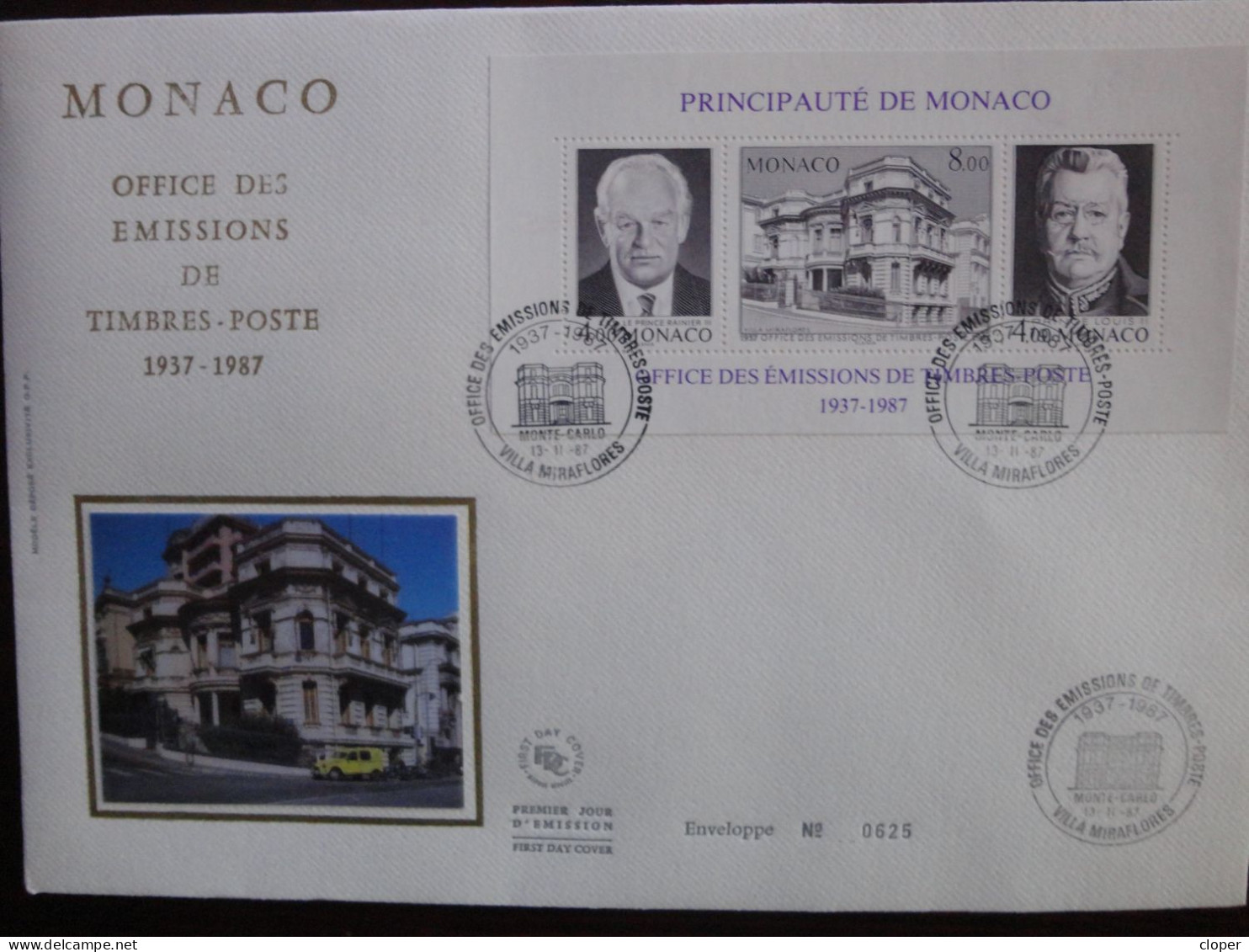 MONACO. PREMIER JOUR. DE LUXE. - Used Stamps