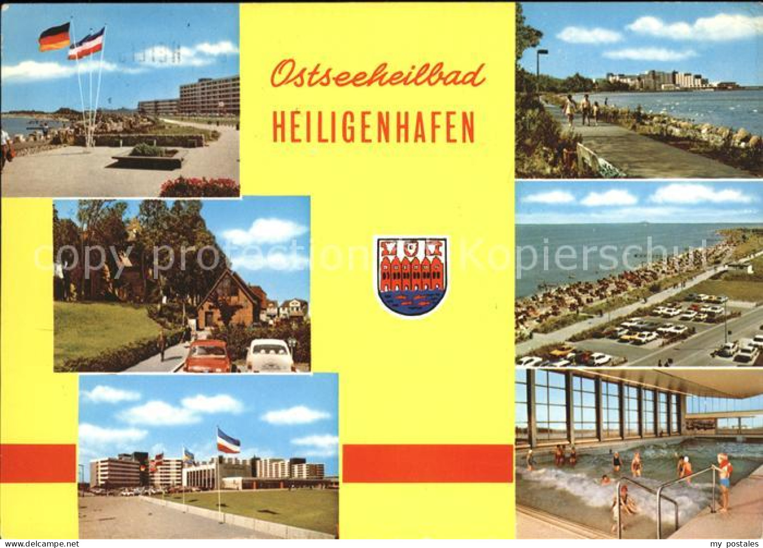 41549402 Heiligenhafen Ostseebad Strandpromenade Hallenschwimmbad Hotelanlage Wa - Heiligenhafen