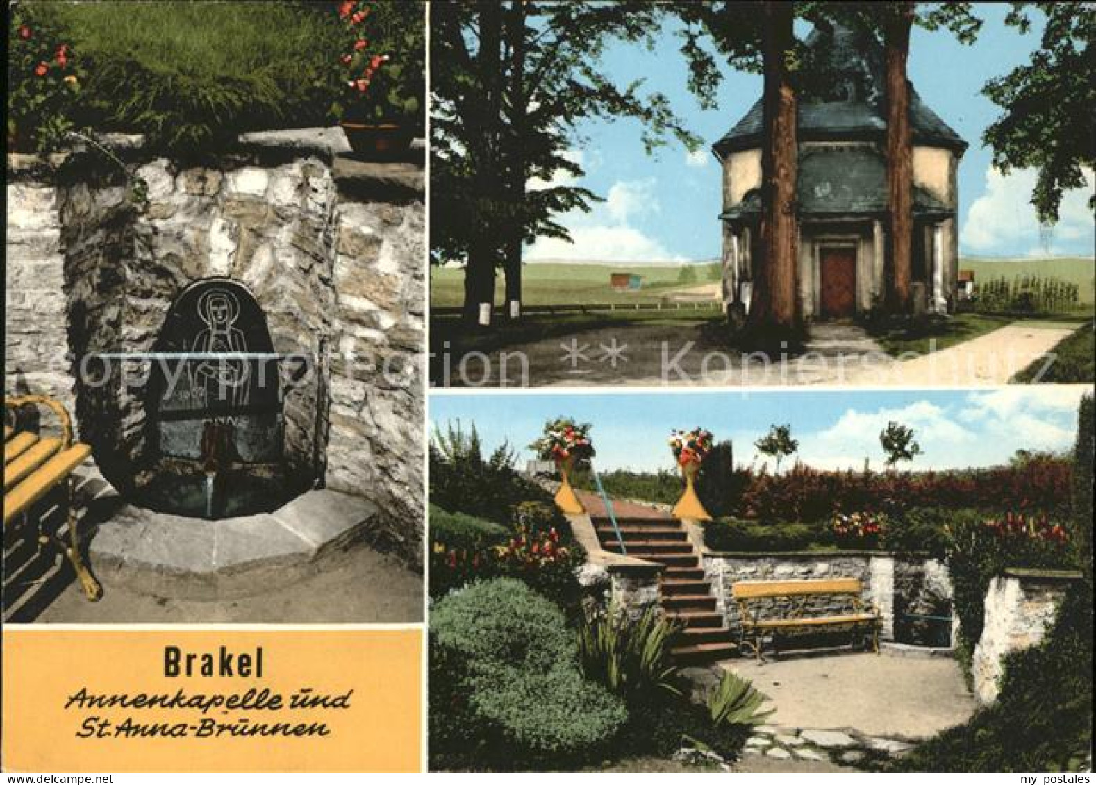 41549361 Brakel Westfalen Annenkapelle Und St. Anna Brunnen Brakel - Brakel