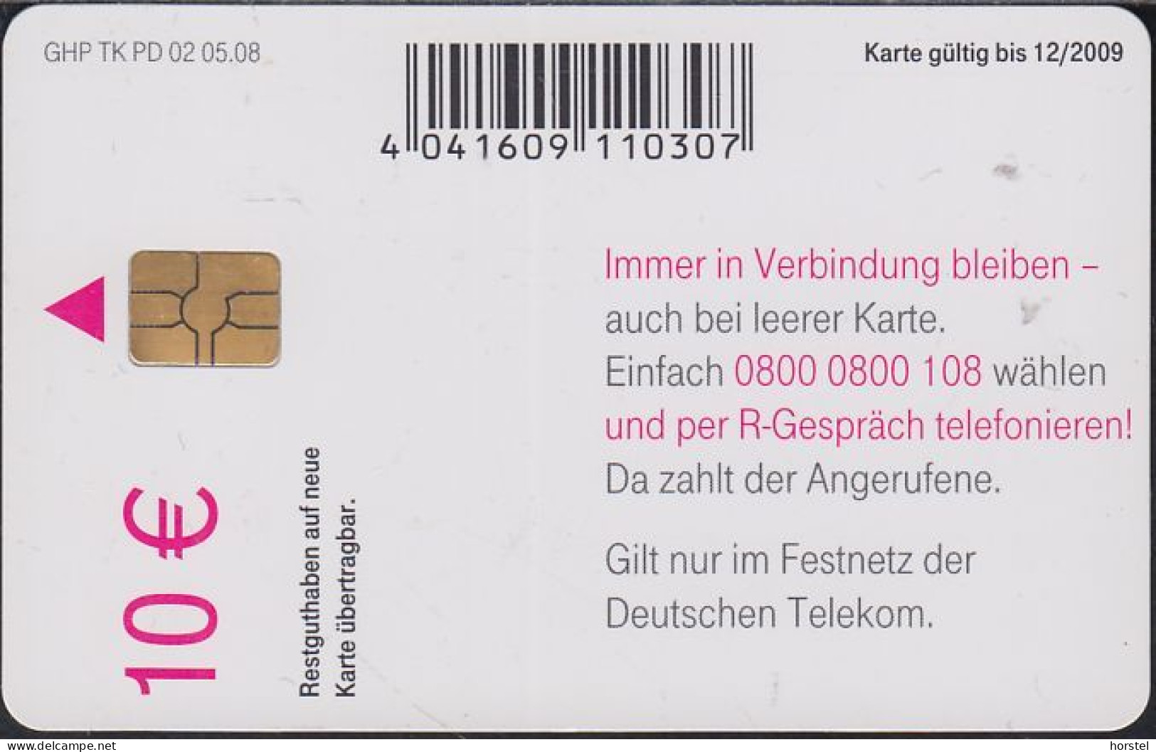 GERMANY PD2/08 - 10 € - Mädchen - GHP 05.08 - P & PD-Series : Taquilla De Telekom Alemania