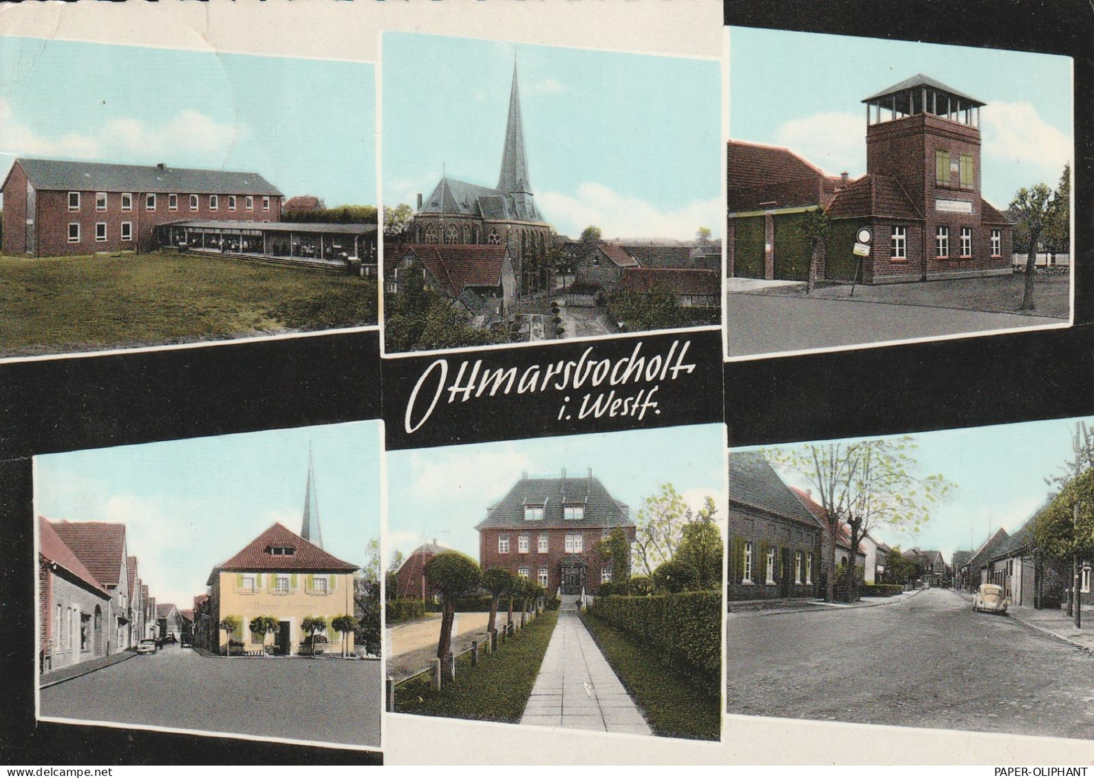 4403 SENDEN - OTTMARSBOCHOLT, Ortsansichten, Kirche, SDchule.... - Coesfeld