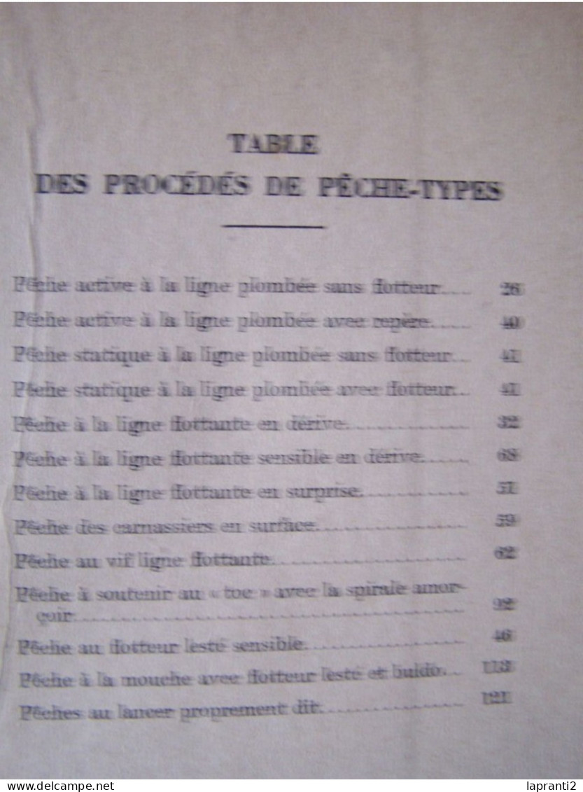 LA PECHE. "DE LA PECHE AU COUP AU LANCER LEGER". - Jacht/vissen