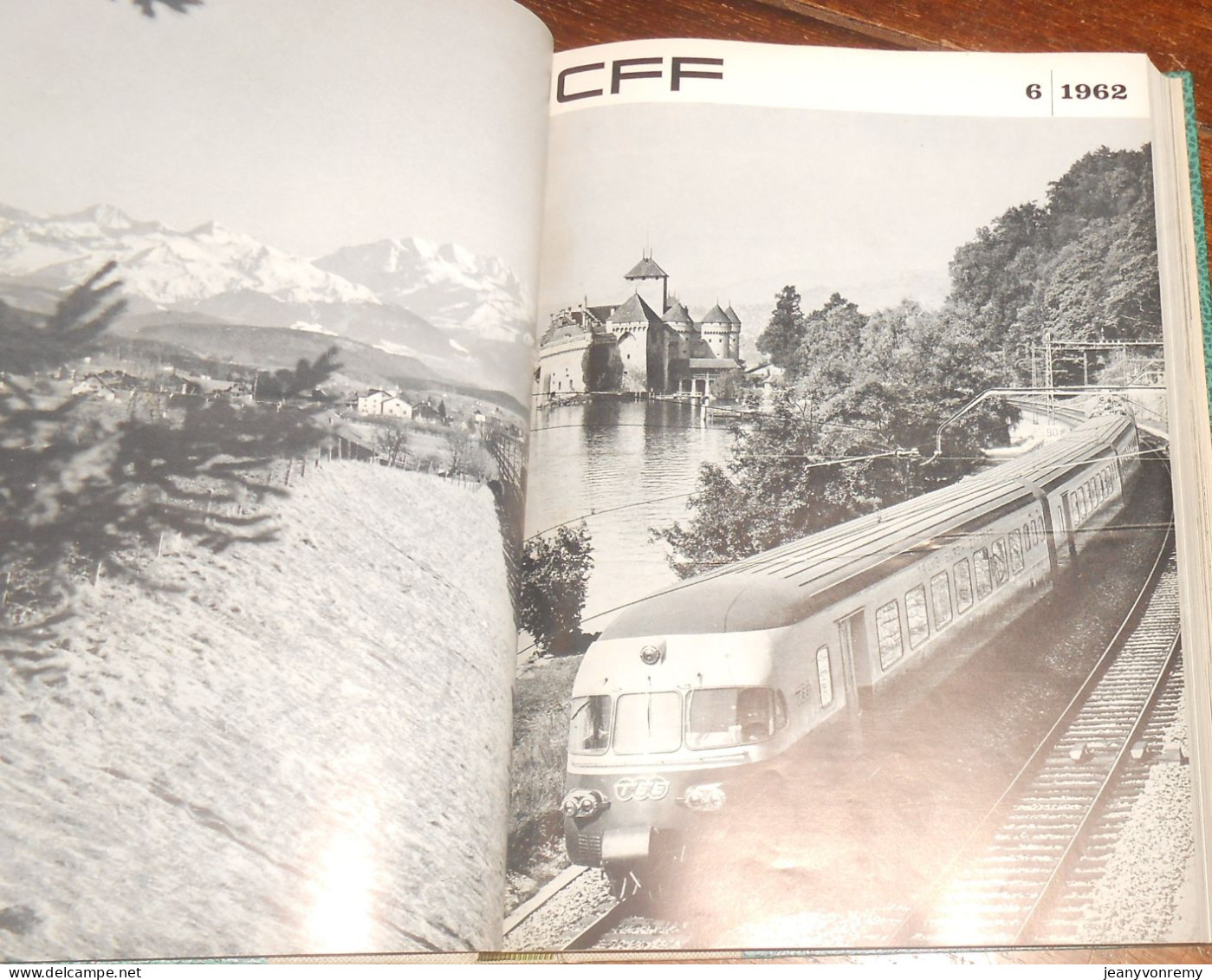 CFF. 23 revues reliées.1/1962 à 11/1963.