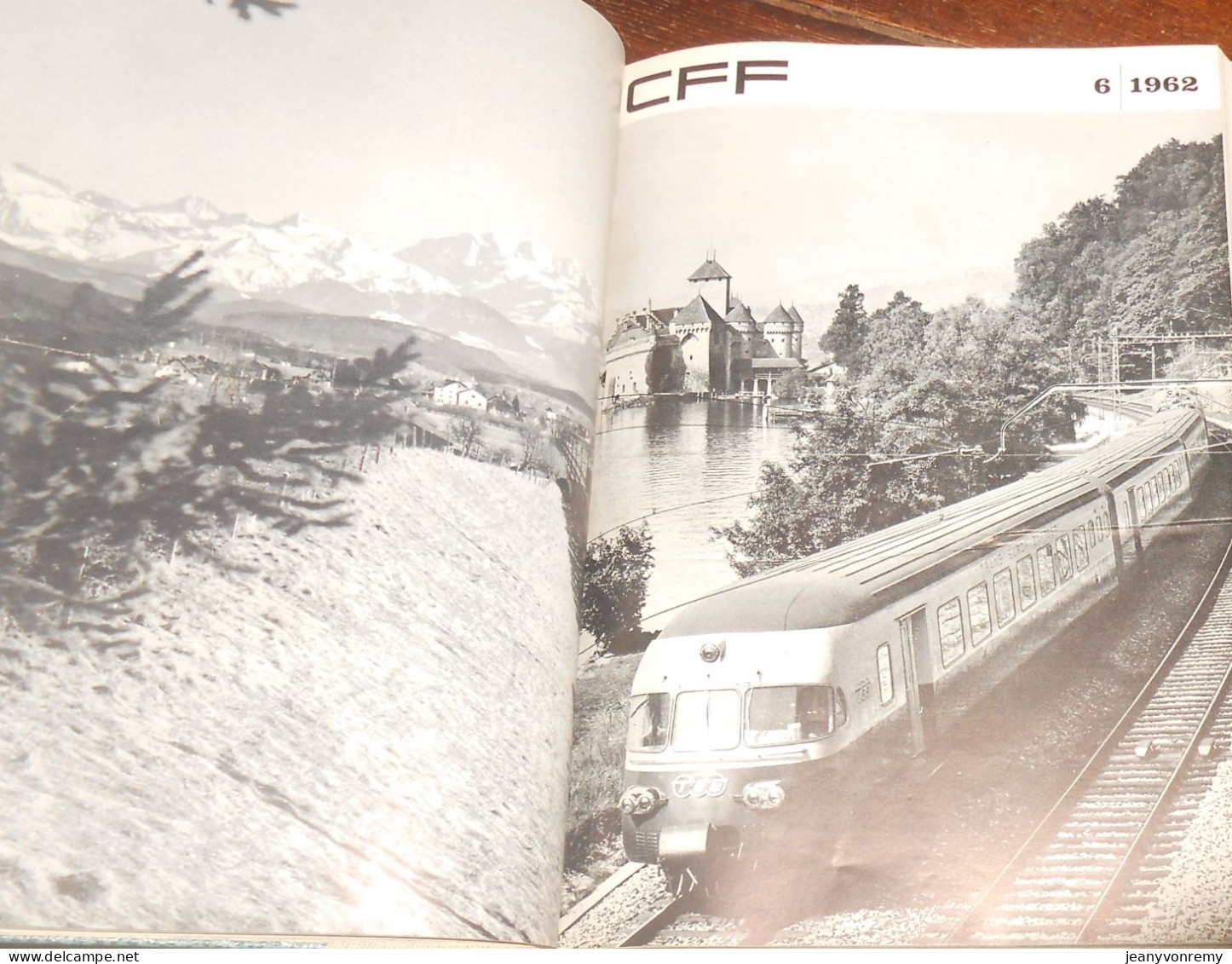 CFF. 23 revues reliées.1/1962 à 11/1963.