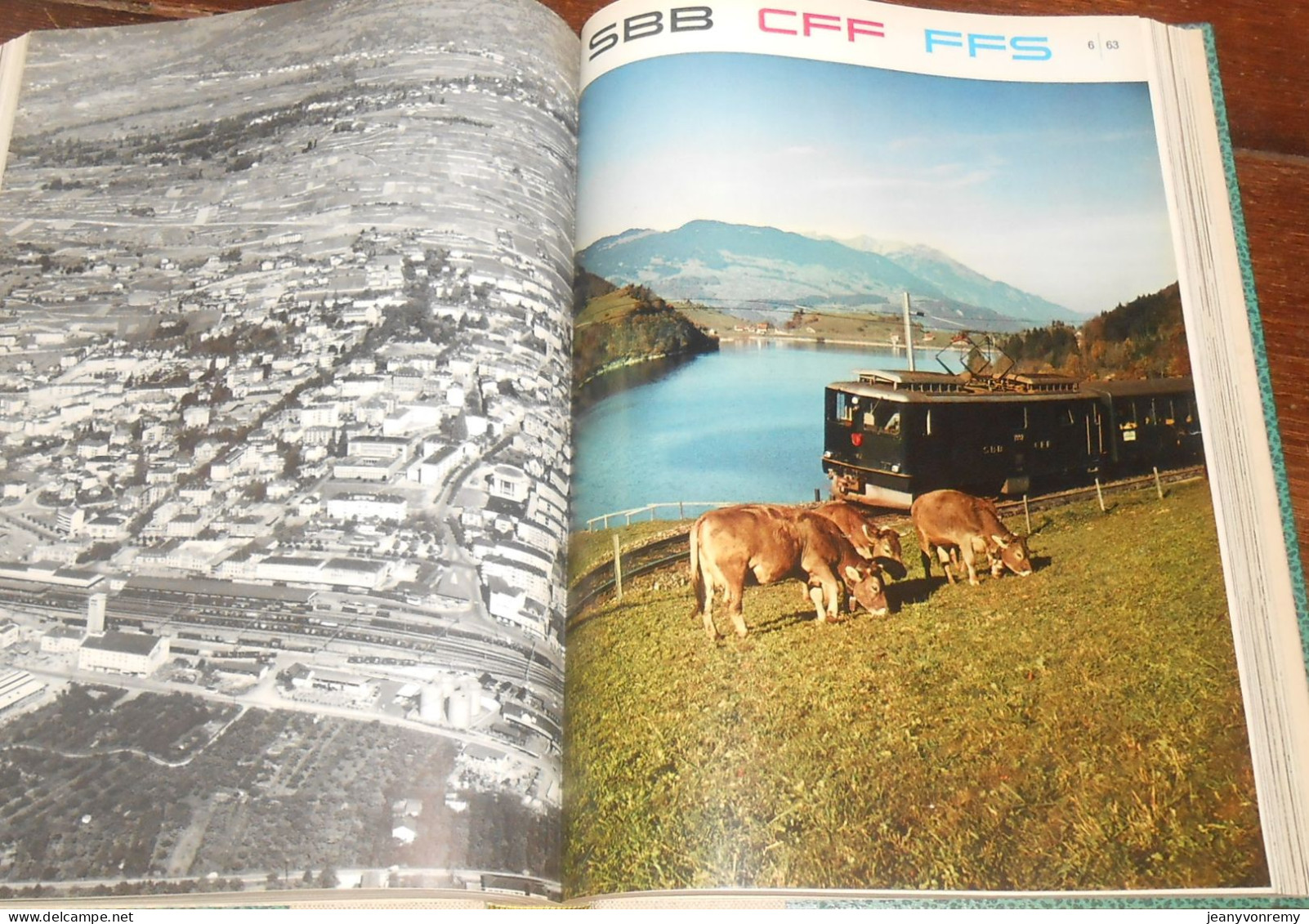 CFF. 23 revues reliées.1/1962 à 11/1963.