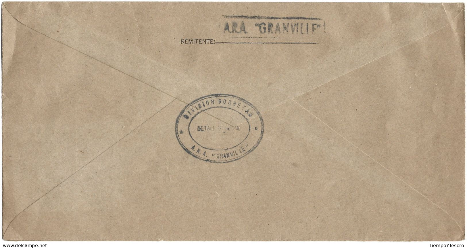 Correspondence - Argentina, Armada Argentina, ARA Granville,1997, N°220 - Usati