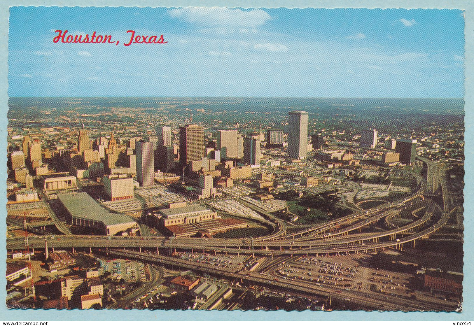 HOUSTON - Spectular View Of The Magnificent Houston Skyline. The Sixth Largest City In The Nation - Houston