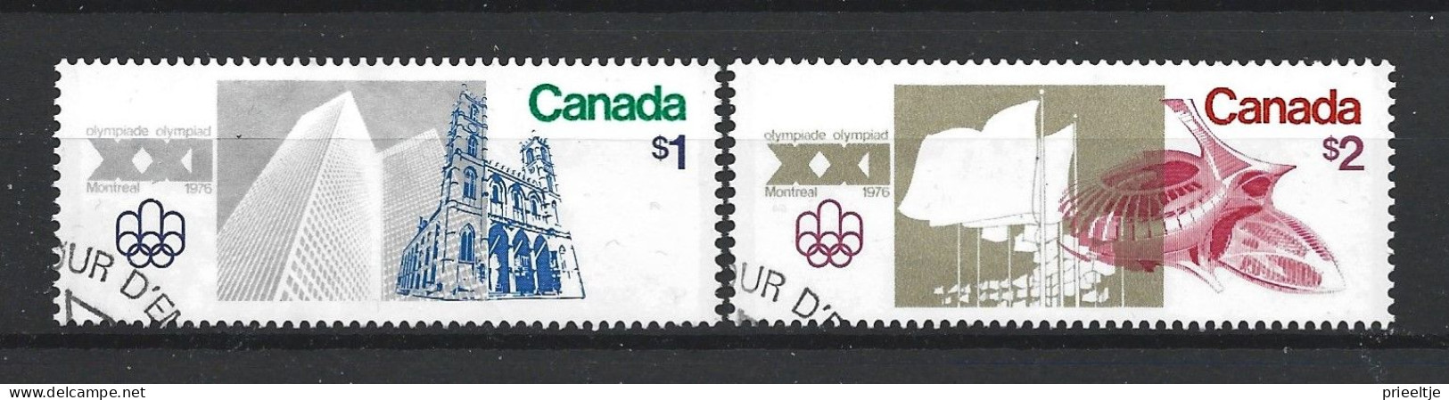 Canada 1976 Ol. Games Montreal '76 Y.T. 598/599 (0) - Used Stamps