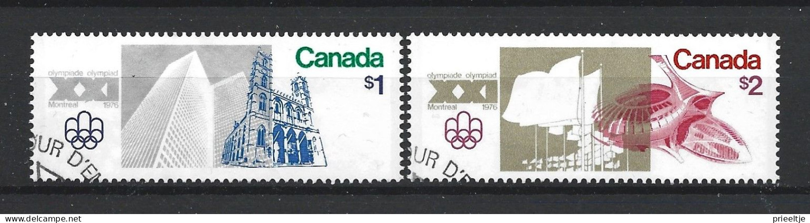 Canada 1976 Ol. Games Montreal '76 Y.T. 598/599 (0) - Oblitérés