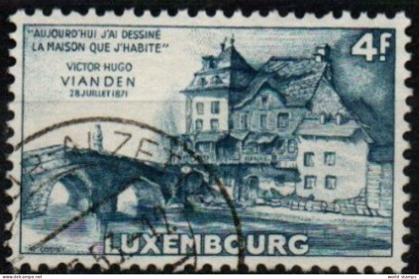 LUXEMBOURG 1953 O - Gebruikt