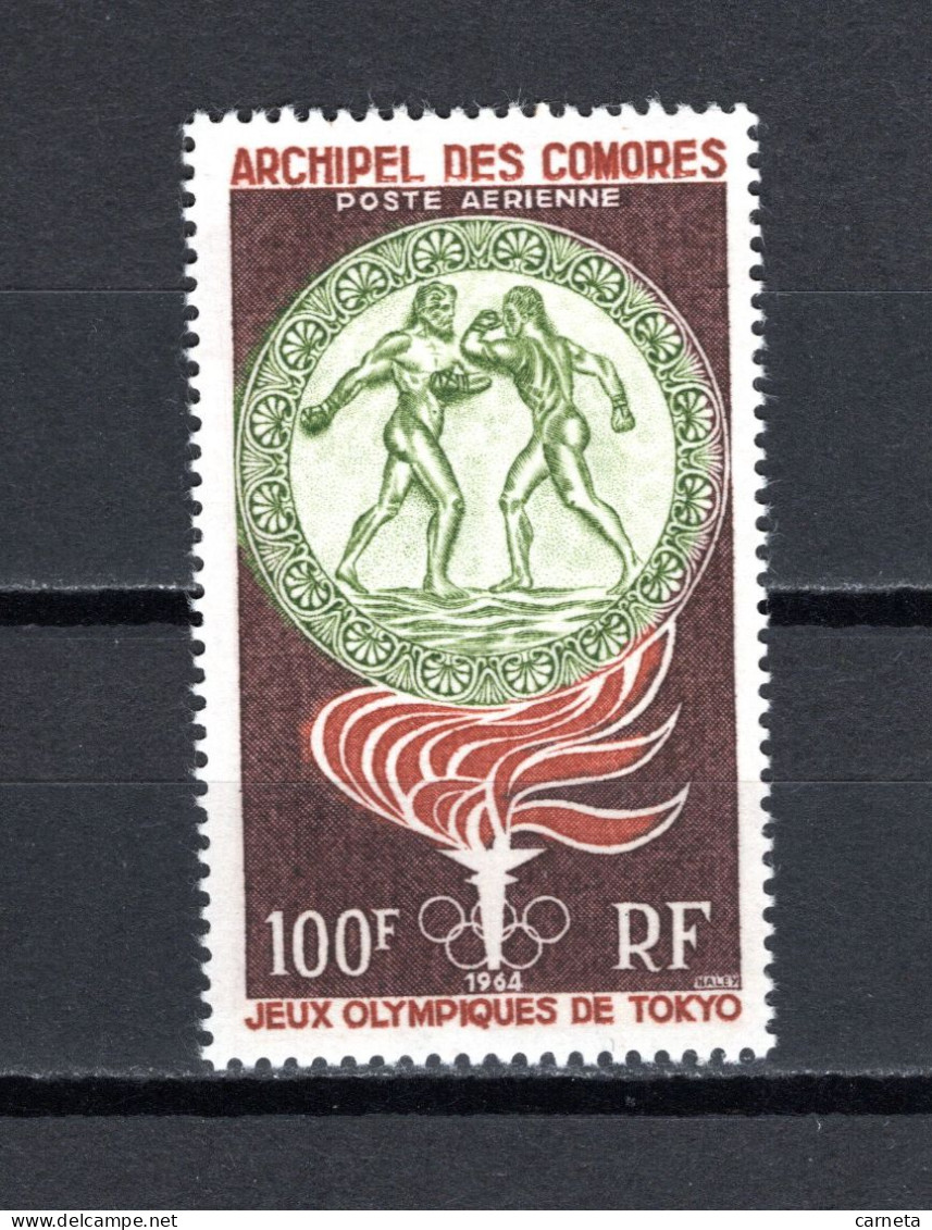 COMORES PA  N° 12  NEUF SANS CHARNIERE COTE 8.50€   JEUX OLYMPIQUES TOKYO  VOIR DESCRIPTION - Poste Aérienne