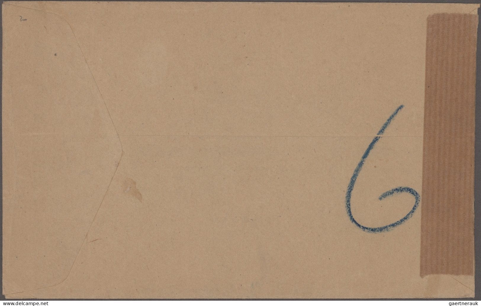 Brunei: 1950, Registered Letter, Franked With 'Silver Jubilee' 8c. And 'Brunei R - Brunei (1984-...)