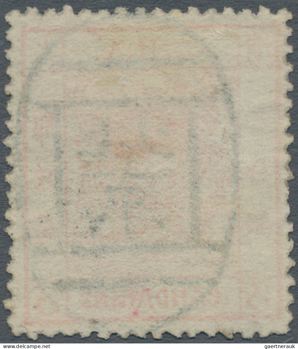 China: 1883, Large Dragon Thick Paper Clean Cut Perforation Used With Full Strik - 1912-1949 República