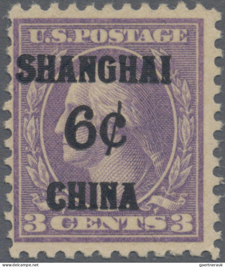 China - Foreign Offices: U.S. Postal Agency: 1919, Shanghai Office, 2c. On 1c. T - Autres