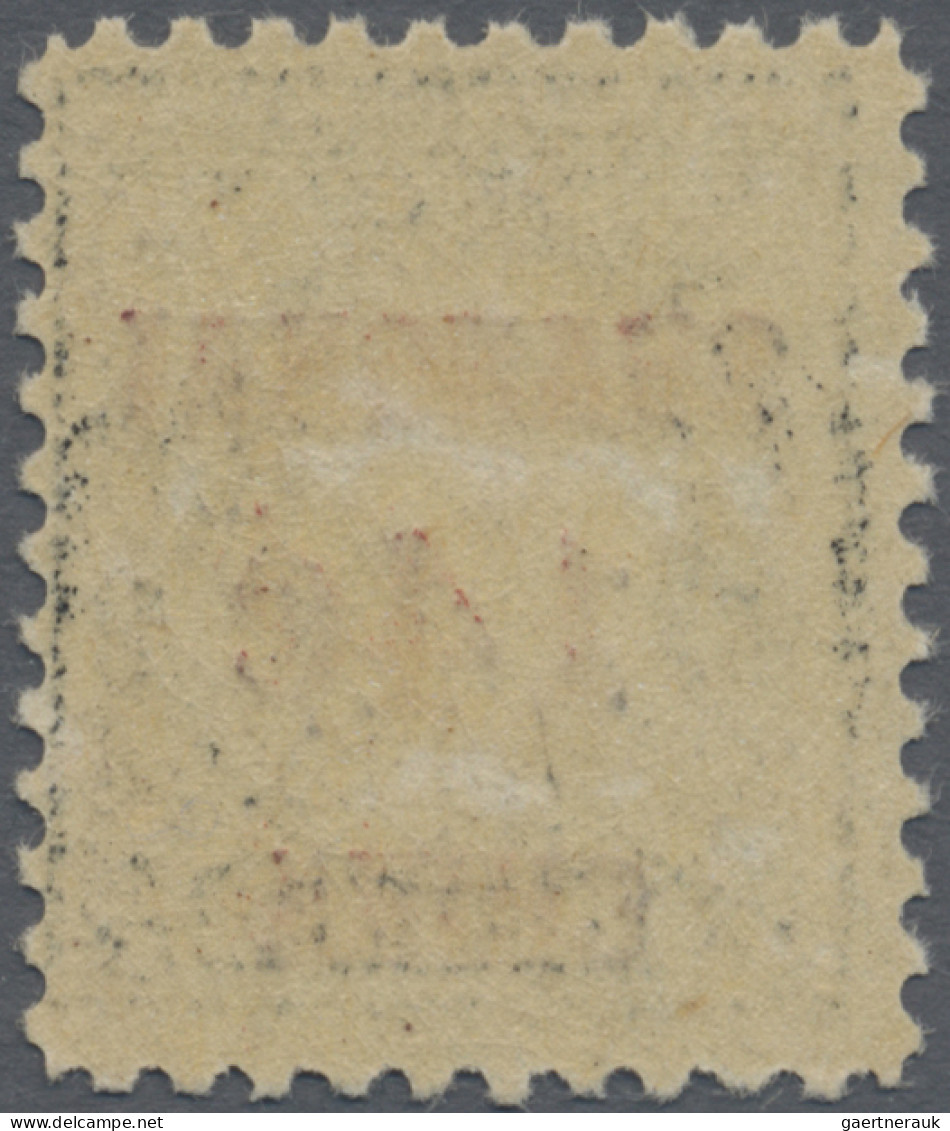 China - Foreign Offices: U.S. Postal Agency: 1919, Shanghai Office, 2c. on 1c. t