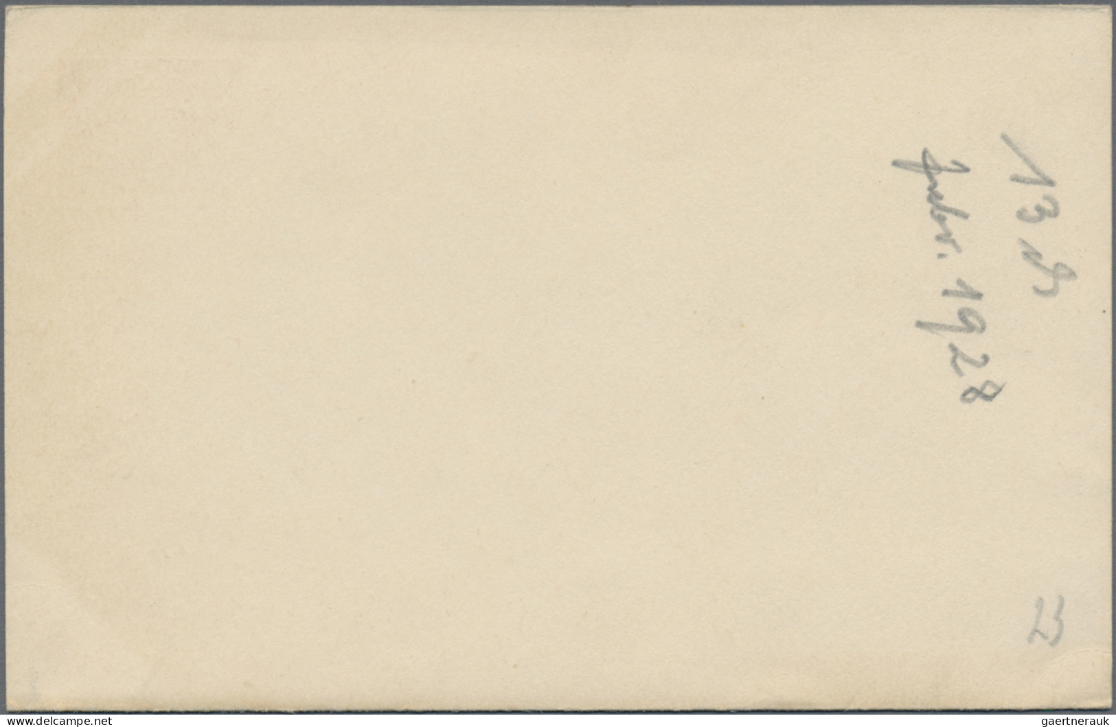 Japanese Post In China: 1926, Kuantung District Stationery: Card 2 S. Green, Dou - 1943-45 Shanghai & Nanjing