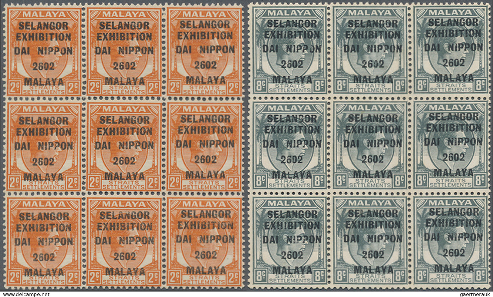 Japanense Occupation Of Malaya: 1942, Tregganu: "Dai Nippon/2602/Malaya" On 5 C. - Maleisië (1964-...)