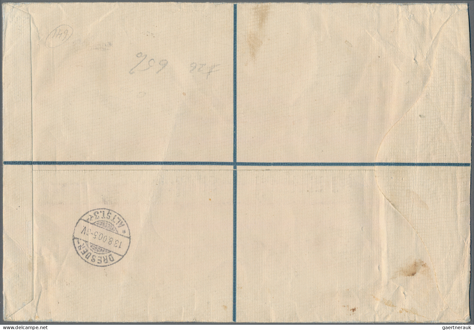 Labuan: 1900 Registered (size H) Private Stationery Envelope Addressed To German - Other & Unclassified