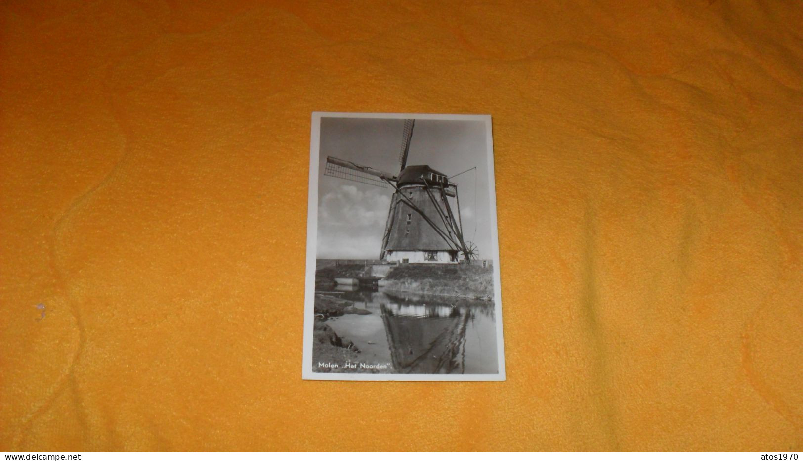 CARTE POSTALE ANCIENNE CIRCULEE DE 1954.../ MOLEN.- HET NOORDEN..CACHET + TIMBRE - Texel