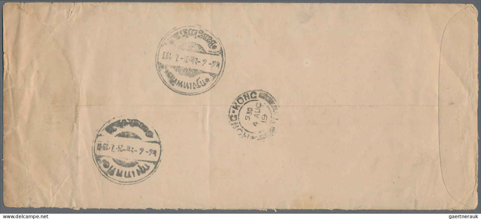 Thailand: 1919 Envelope Headed 'American Presbyterian Mission Dispensary, Chieng - Tailandia