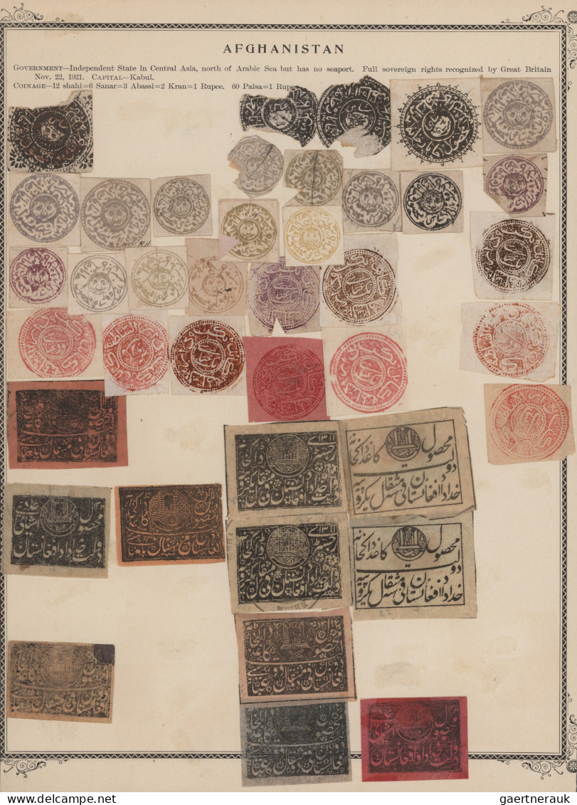 Afghanistan: 1871/1899: Collection Of More Than 160 Stamps And Three Covers, Fro - Afghanistan
