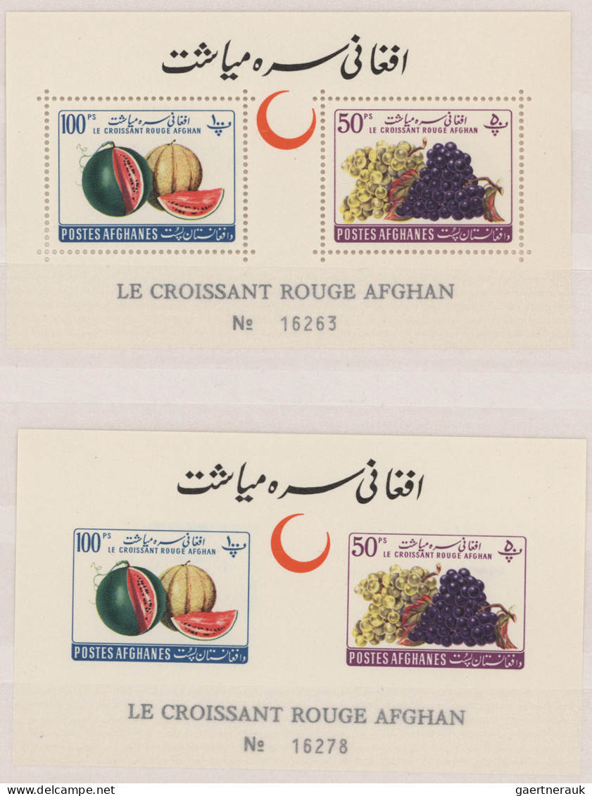 Afghanistan: 1910/1960's ca.: Collection and accumulation of mint and used stamp