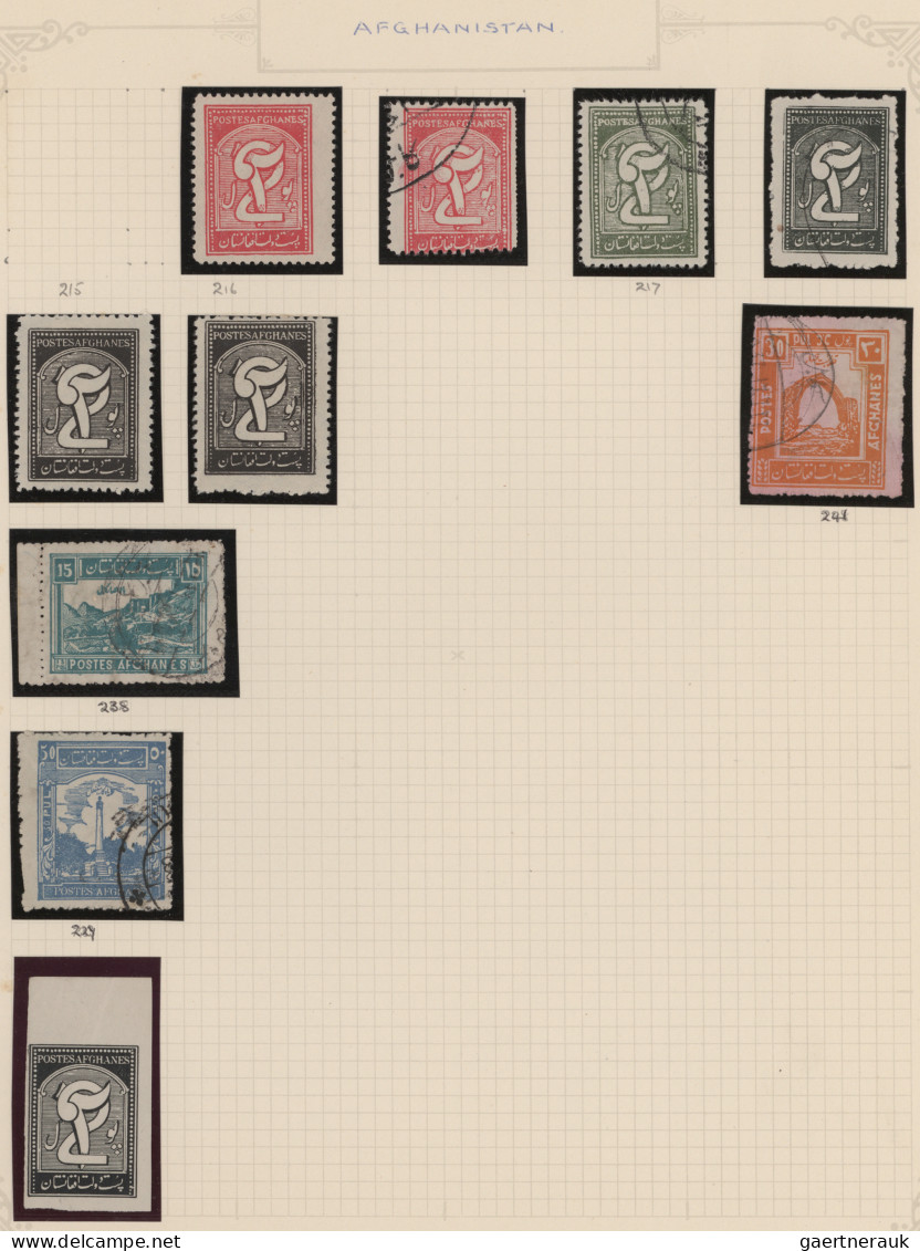 Afghanistan: 1910/1960's ca.: Collection and accumulation of mint and used stamp