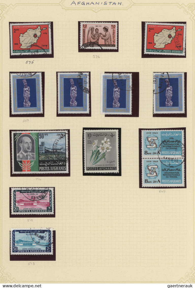 Afghanistan: 1910/1960's ca.: Collection and accumulation of mint and used stamp