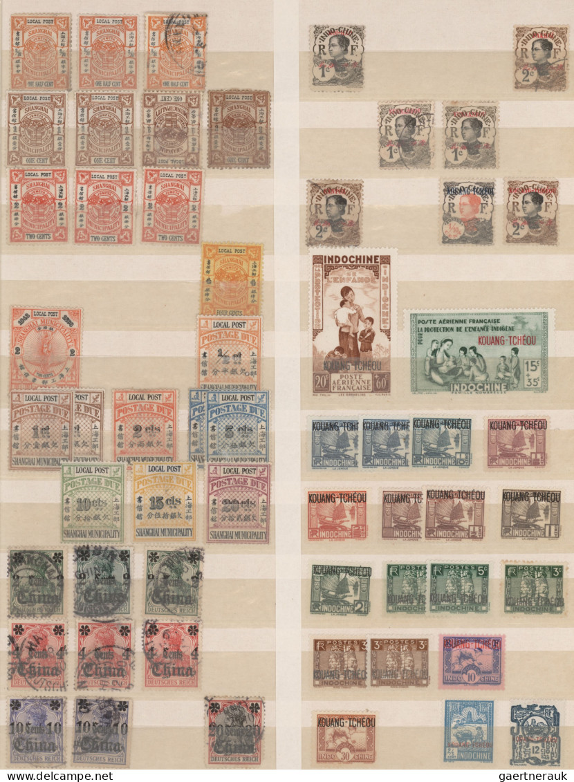 China: 1898/2012, Unused No Gum As Issued Resp. MNH Or Mounted Mint (Goldfish, C - 1912-1949 Republiek