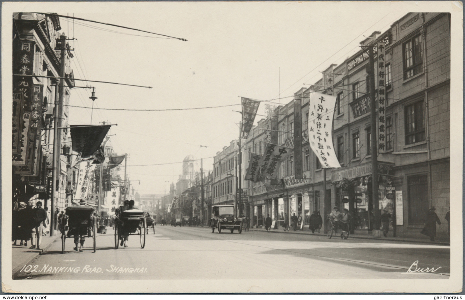 China: 1900/1930s (ca.), Picture Postcards (17), Majority Unused And From Shangh - 1912-1949 República