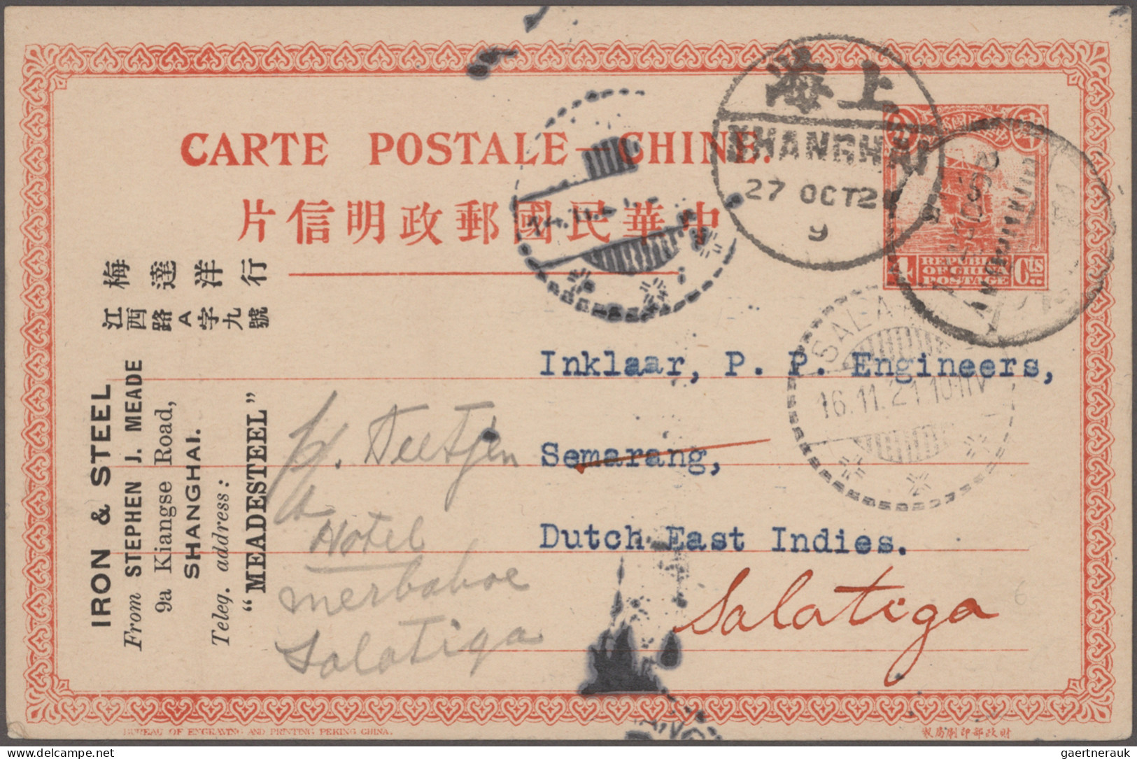 China: 1912/1949, exhibit "Postage Rates of the Republic of China, 1911-1949" mo