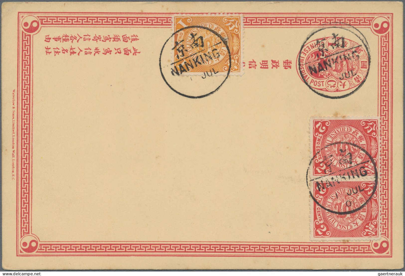 China - Postal Stationery: 1890/1925 (approx.), Group Of 18 Postal Stationery It - Postkaarten